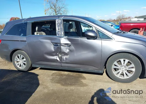 2015 Honda Odyssey Ex-L z USA, uszkodzony, nr VIN 5FNRL5H64FB048146